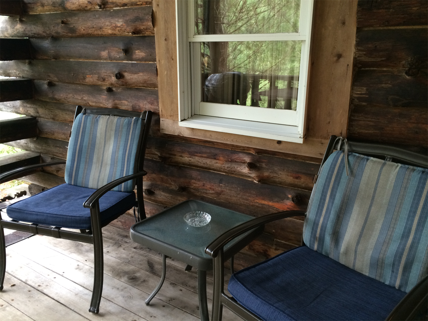porch, chairs and table