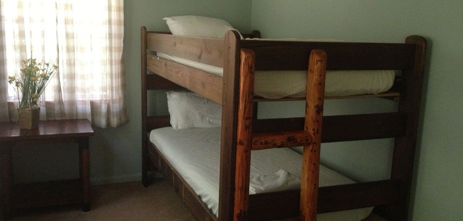 side of bunk beds