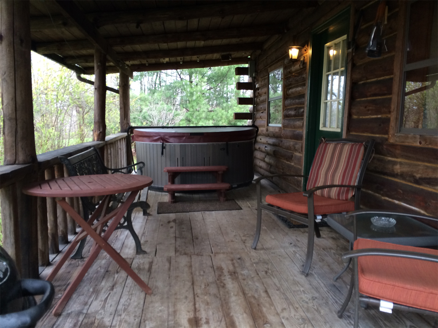 porch, chairs